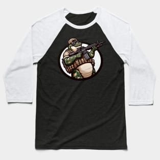 Tactical Crocodile Operator Baseball T-Shirt